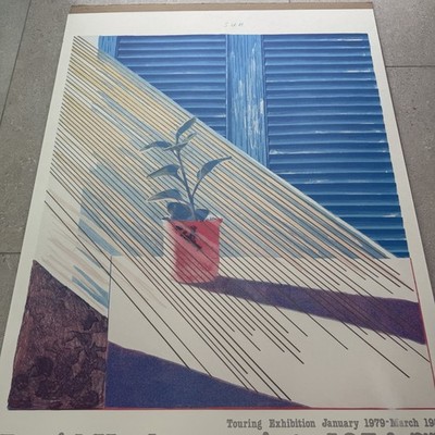 HOCKNEY POSTERS
ハードカバー David Hockney SUN original 1979 Art Exhibition Poster Print 37”x27
