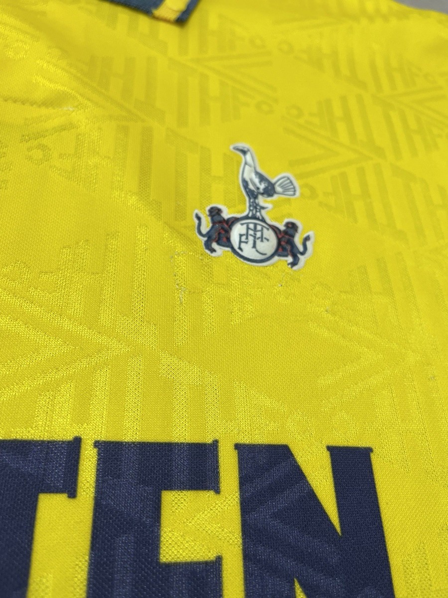 Vintage 1991/92 Tottenham Hotspur Spurs Away Umbro Holsten