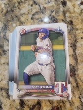 Cody Freeman 30 Ct Baseball Card Rangers Lot
