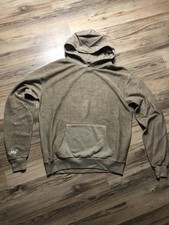 LFDY Live Fast Die Young Braun Beige Hoodie Kapuzenpullover Pullover Gr M NEU