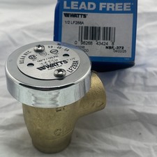 BRAND NEW Watts LF288A 1/2" Lead Free Anti-Siphon Vacuum Breaker Brass