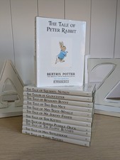 The Tale of Peter Rabbit 12 Book Set Beatrix Potter Small Vintage Hard Covers