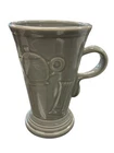 Fiesta Pearl Gray Pedestal Mug) 6” 21 Oz Fiestaware