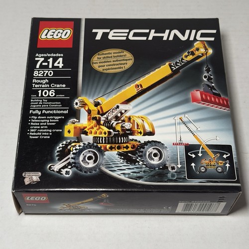 Lego Technic Rough Terrain Crane #8270 - Complete Retired Used All Pieces