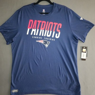 New Era New England Patriots NFL Combine Training T-Shirt XL Navy NWT