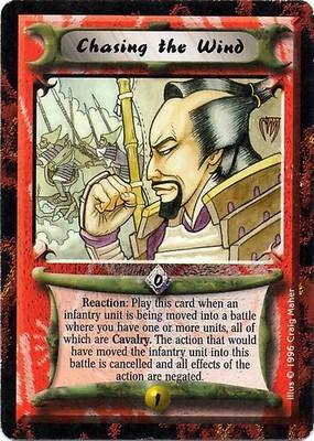 Chasing the Wind - Forbidden Knowledge - Legend of the Five Rings CCG