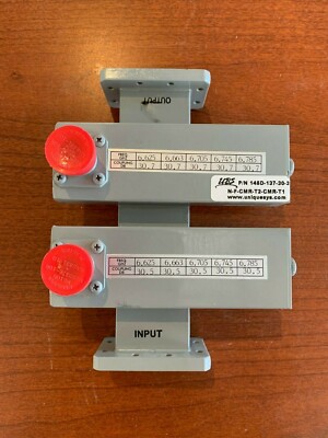 UBS 145D-137-30-3-N-F-CMR-T2-CMR-T1, Waveguide Crossguide Couplers