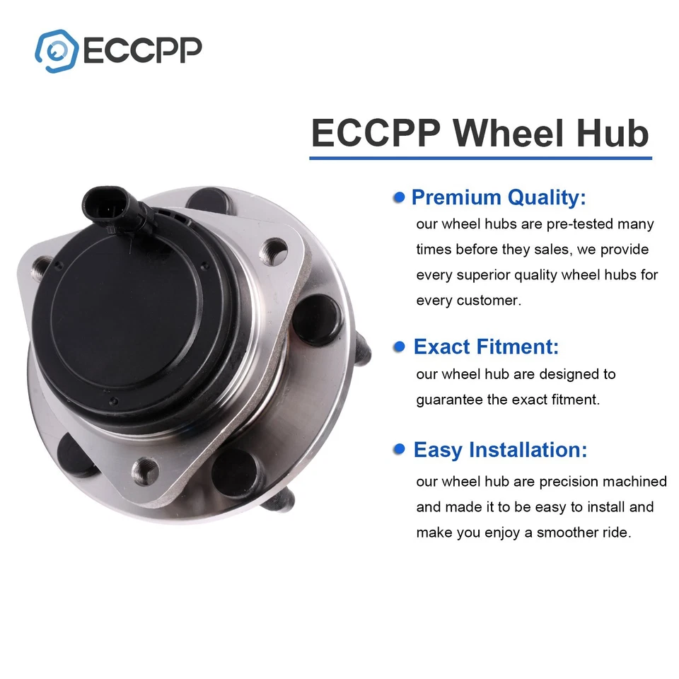 1Pc Wheel Hub Bearing Front For 2011-2013 Chevrolet Caprice 2008 2009 Pontiac G8 - Imagem 3 de 4