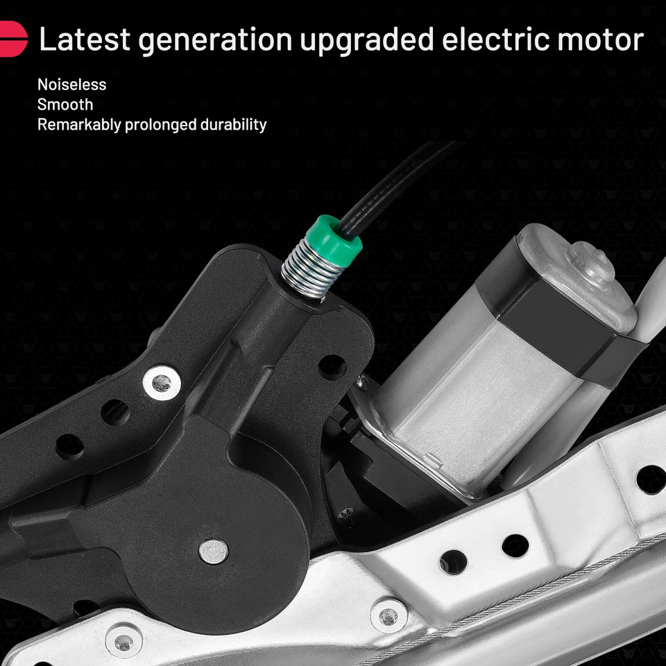 Power Window Regulator For 2004-2010 Nissan Titan Front Driver LH Side w/ Motor Foto 3 de 4