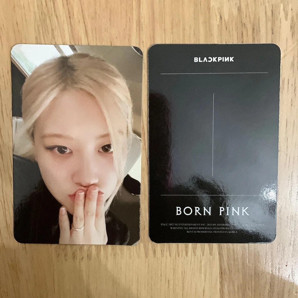 Rosé Official BLACKPINK BORN PINK Album BLACK ROSE (1