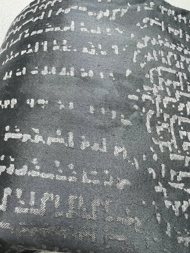 Пододеяльник Hudson Park Faded Geo King сланец б/у - Изображение 3 из 4