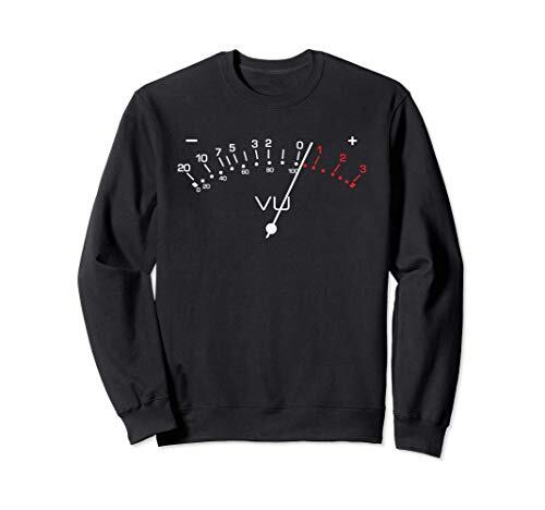 Felpa Cappuccio VU Meter DJ - Streetwear Audio Analogico Professionale