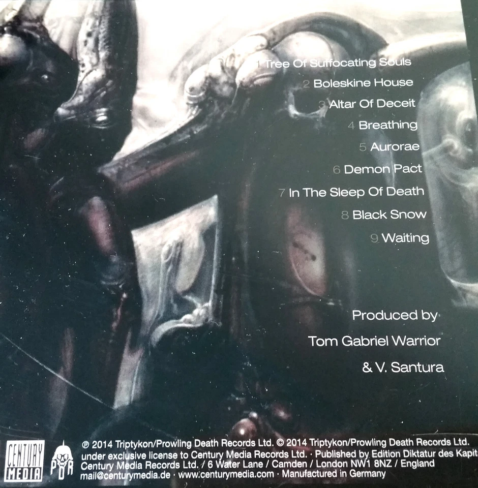 TRIPTYKON (CELTIC FROST) - Melana Chasmata. INCLUDING TRACKING NUMBER - Bild 2 von 2