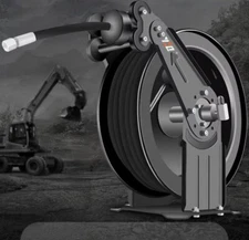 Greaser Hose ReelGrease Hose ReelAutomatic Retractable TubeCollector Tool.