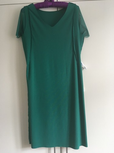 WOLFORD MIRANDA DRESS IN DARK JADE - SIZE S - UK 10/12 - NEW - RRP £195 - Picture 8 of 12