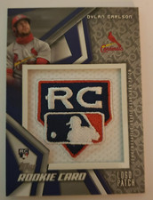 DYLAN CARLSON 2021 TOPPS ROOKIE CARD LOGO PATCH SERIES TWO- # 27/70