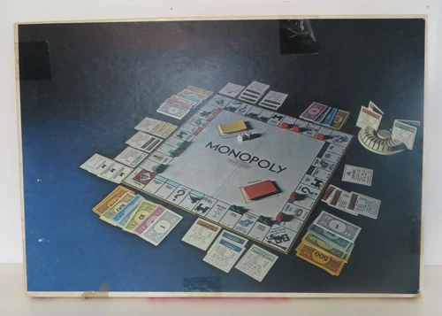 MONOPOLY Anniversary Edition Game 1974 Vintage.Complete Parker Brothers
