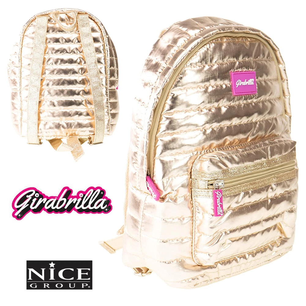 ZAINO GIRABRILLA MULTICOLOR PUFFER BACKPACK ORO NICE 19039 GIOCO CREATIVO  BAMBIN