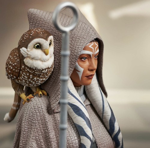 🔥 Star Wars Rebels Ahsoka Tano RARE DELUXE VERSION Bust Web Exc. /500 IN HAND! - 第 8/14 張圖片