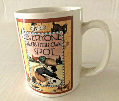 Mary Engelbreit ME Ink Vintage Everyone Needs Their Own Spot Mug