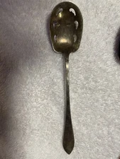 Weidlich Bros. Sterling Silver Slotted Spoon Hallmarked