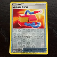 Damage Pump 156/196 Pokemon Lost Origin SWSH Reverse Holo Uncommon Card NM