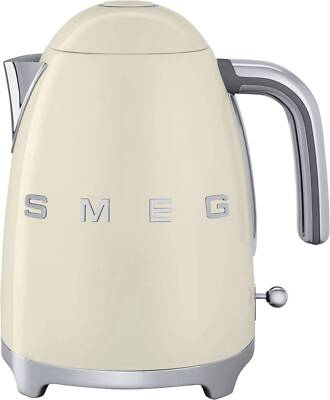 Smeg KLF03CREU Creme Wasserkocher 1,7 Liter neu ovp