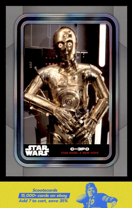 2023 Topps Star Wars - card #94 C-3PO/Groid/Tatooine/Rebel