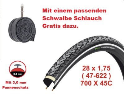 Fahrrad Reifen 28 X 1.75 Beyond Reflex 47-622, BY-101, mit Pannenschutz 3,00mm