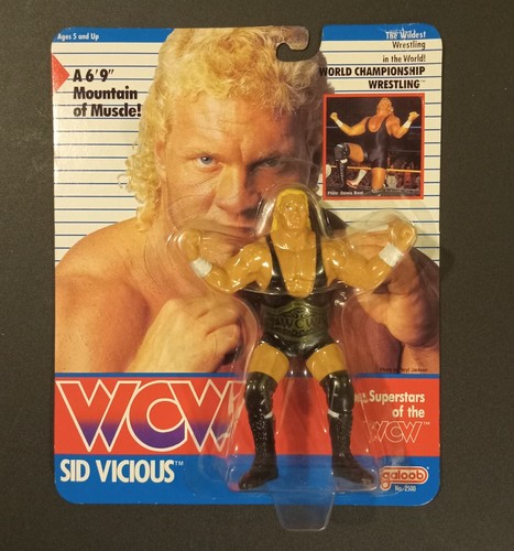 WCW Galoob Sid Vicious black tights USA version 19...