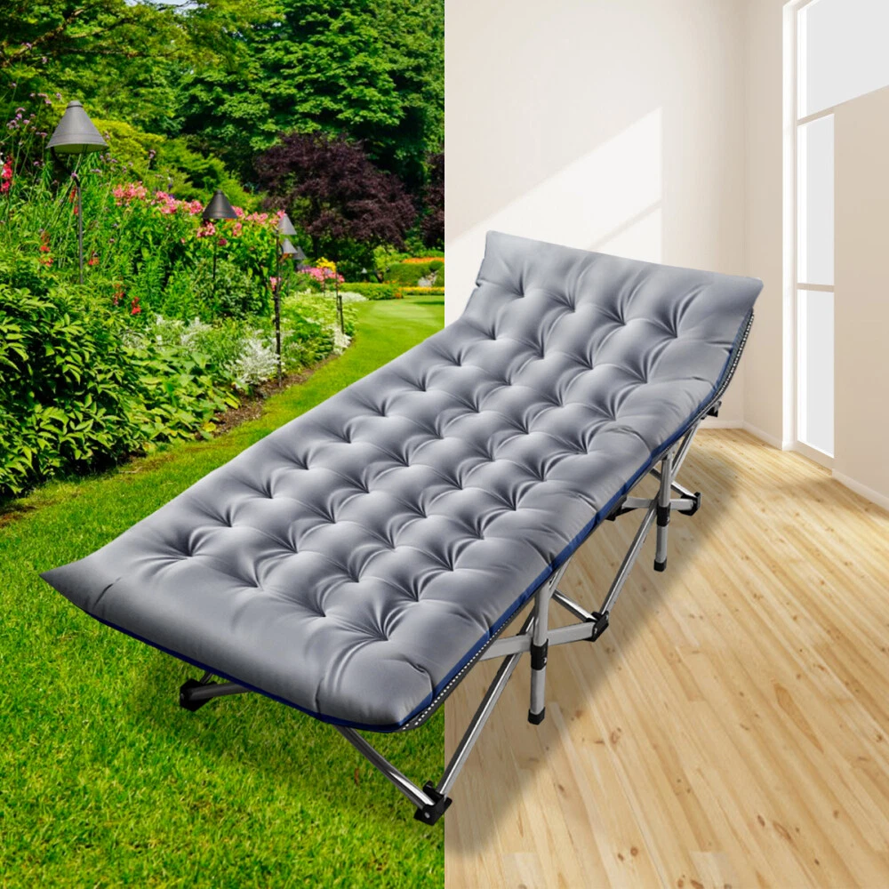 ARAER Cuna De Camping Cama Portátil Y Plegable Para Exteriores Para Adultos Y Ninos Con Bolsa De Transporte Resistente Para 450 Libras De Carga