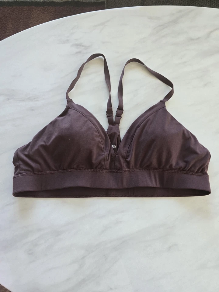 Bralette activo cooperativo REI para mujer XL marrón ultraligero atletismo Foto 2 de 4