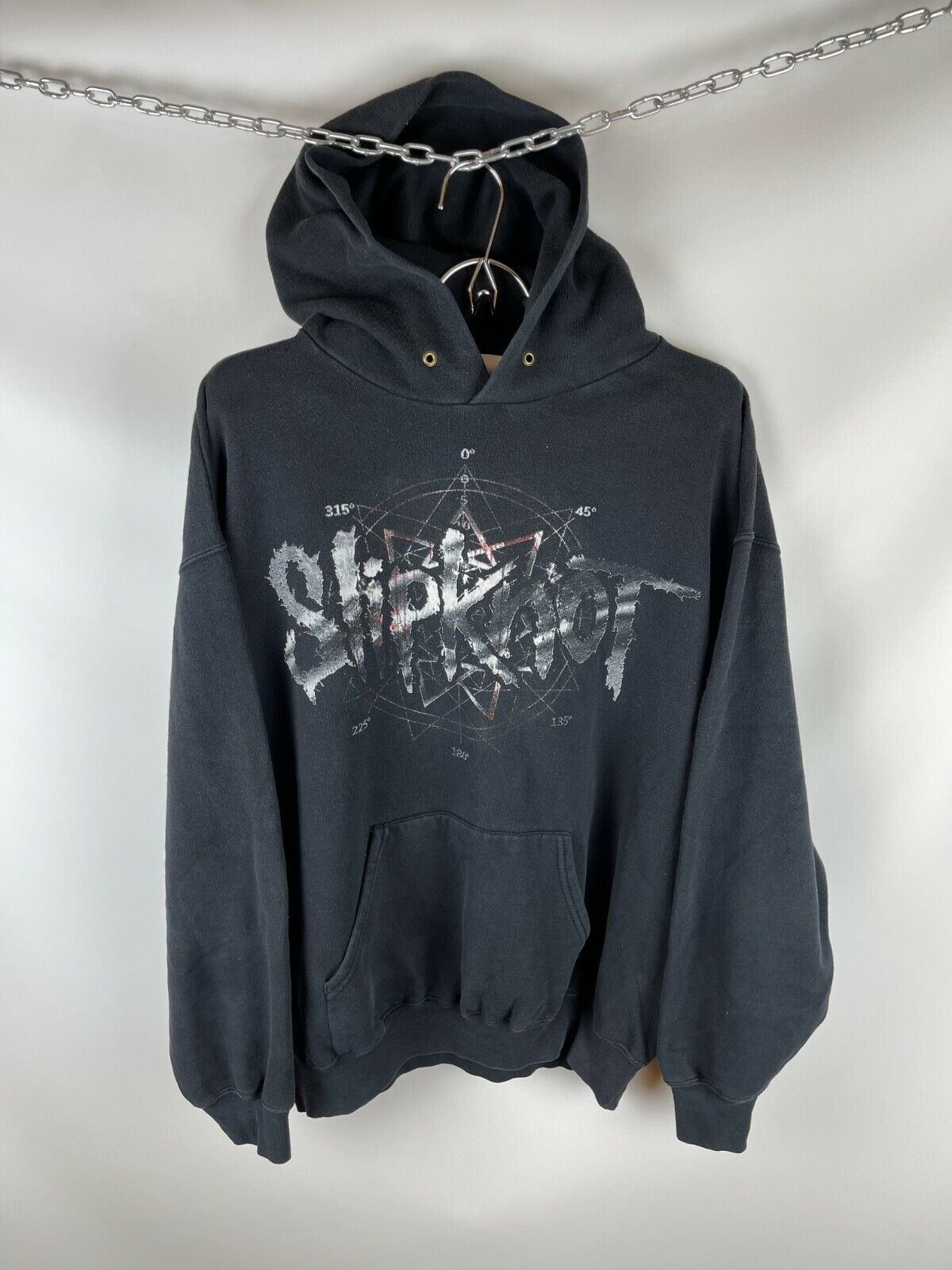 New mail order Vintage Slipknot des Moines Max 47% OFF Iowa 2013 band hoodie