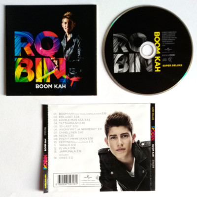 CD Robin Boom Kah Pop Finland 2013 Rare Universal Music Audio Compact Disc (Z26)A