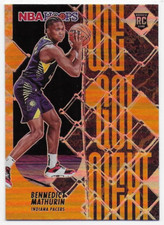 2022-23 Hoops We Got Next Holo #6 Benedict Mathurin - Indiana Pacers