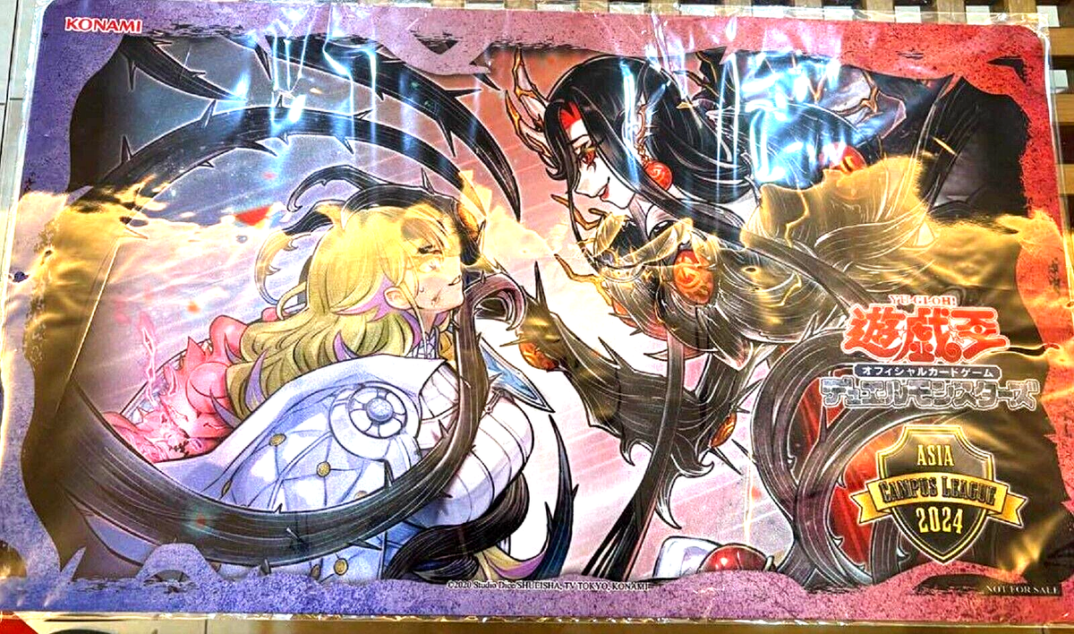 Yugioh Card Official Playmat Azamina Aphes Asia 2024 NEW DHL | eBay