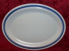 Royal Doulton BISCAY LAMBETH 13 3/8" Stoneware MEAT SERVING PLATTER,LS1007 NICE!