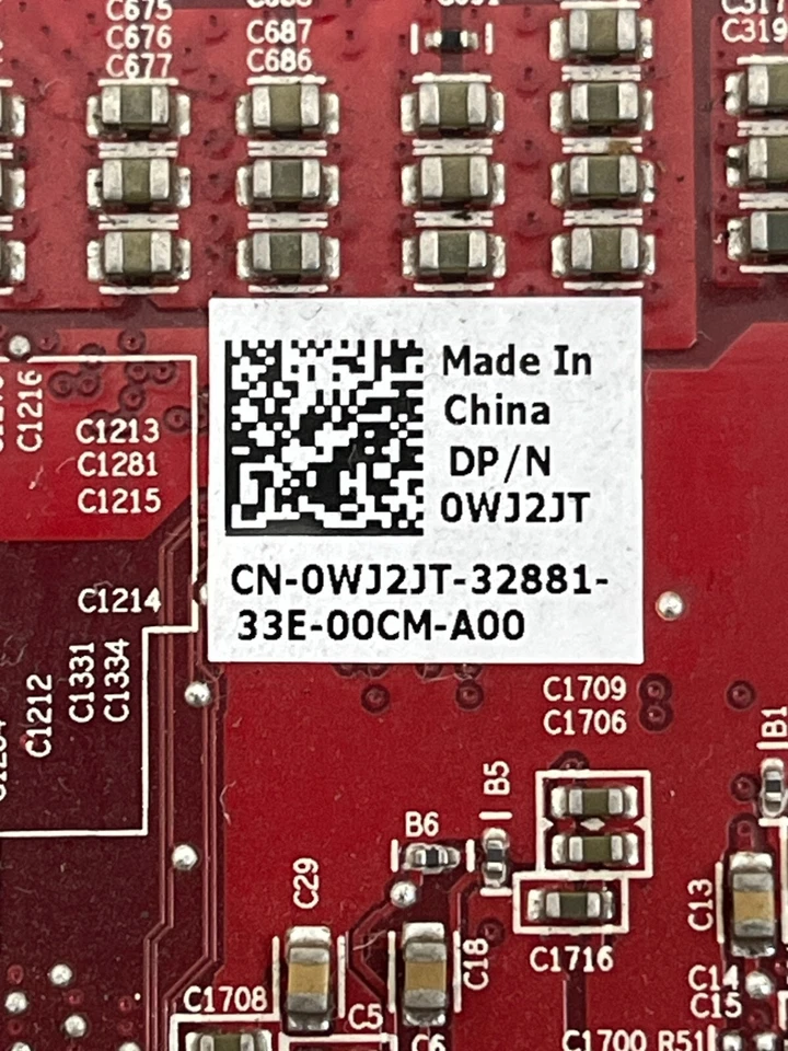 Tarjeta de gráficos AMD FIREPRO W5000 Dell 0WJ2JT 2 GB Foto 4 de 4