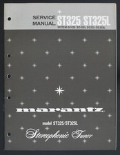 Sintonizzatore stereo originale Marantz ST325/ST325L manuale di servizio/schema/elenco parti o125