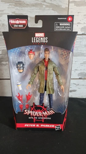 Figura Marvel Legends Peter B. Parker Spider-Man Hasbro 6" Stilt-Man BAF 6" NUEVA EN PAQUETE