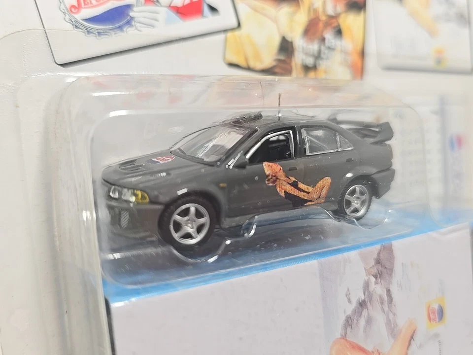 CARARAMA 1/72 PEPSI COLA MITSUBISHI GRIS MODELO PROMOCIONAL ESCALA OO Foto 2 de 2
