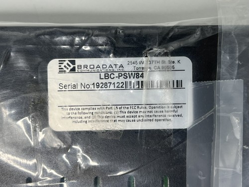 Broadata Link Bridge 8x4 Multi Format Presentation Scaling Switch HDMI LBC-PSW84 - Picture 4 of 4