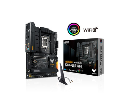 ASUS TUF GAMING B760-PLUS WIFI Intel B760 (13th and 12th Gen) LGA 1700 ATX