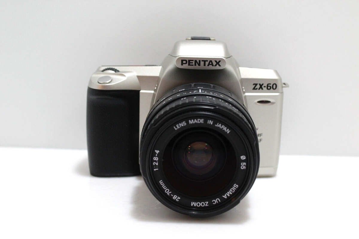Pentax ZX-60 With Sigma UC Zoom 28-70mm Lens - Vintage 35mm Film
