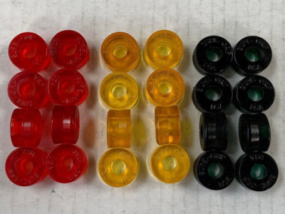 Sure Grip Black Widow Red 93a Yellow 79a Green 72a soft Urethane Super Cushions