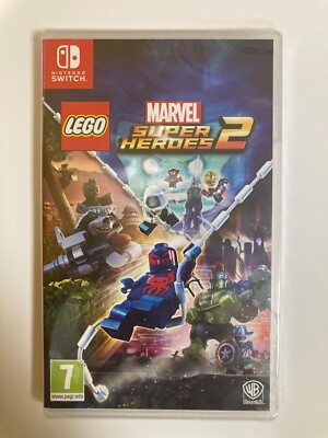 Lego Marvel Super Heroes Nintendo Switch Game CARTRIDGE New Sealed  UK