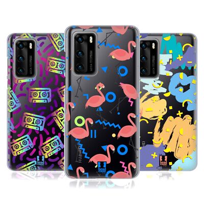 HEAD CASE DESIGNS VIBRANT MEMPHIS PATTERNS SOFT GEL CASE FOR HUAWEI PHONES 4