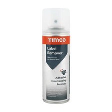 Timco Label Remover 200ml Remove Self Adhesive Labels & Stickers