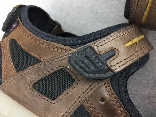 ECCO 'Yucatan' Men’s Adjust Stick Strap Leather Sandals Shoes SZ US 14 EUR 48 - Picture 8 of 12