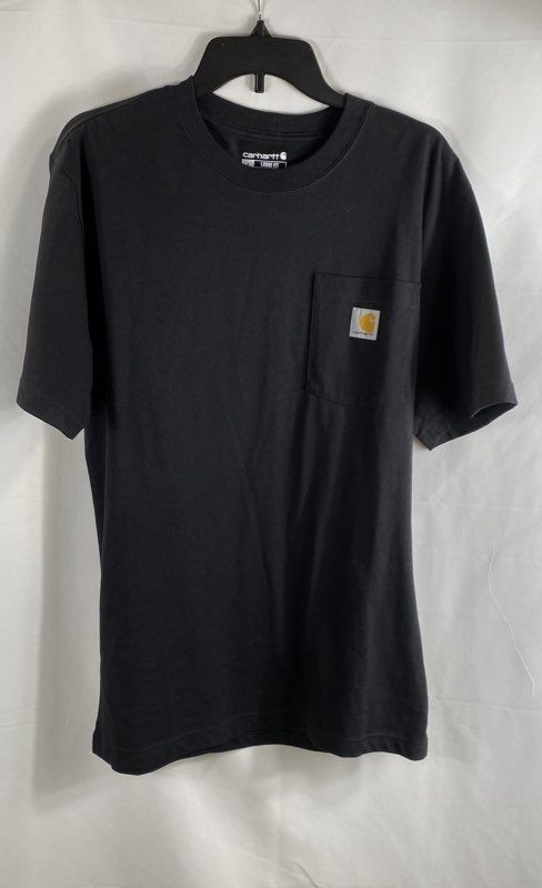 Carhartt Men's Black K87 Workwear Pocket Loose Fit T-Shirt Size S